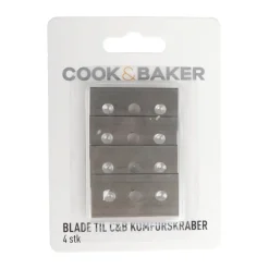 Blade til komfurskraber- 4 stk.