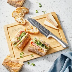 Damashiro® Santokukniv og skærebræt