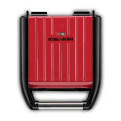 George Foreman Steel Compact Grill