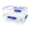 Klip-It Plus Opbevaringsbokse - 6-pak