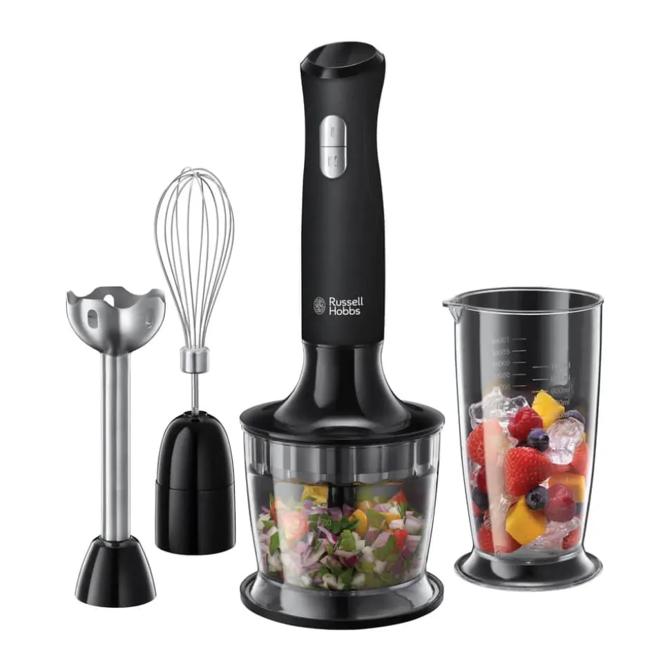 Matte Black 3-i-1 Stavblender