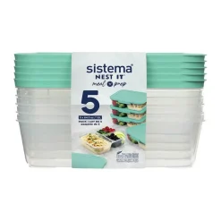 Nest It Meal Prep Opbevaringsboks - 5 stk.