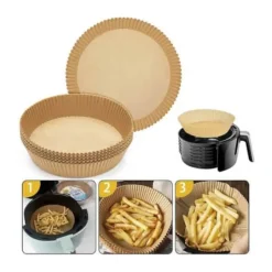 Papirform til airfryer - 100 stk.