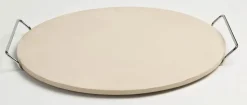 Rund Pizzasten m. håndtag