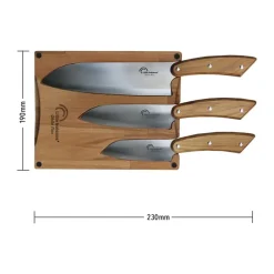 Santoku Knivsæt - 4 dele
