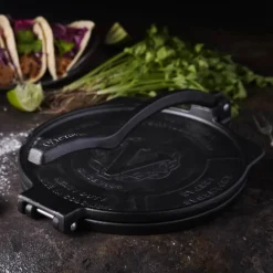 Seasoned Tortillapresser