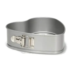 Silvertop hjerte Springform