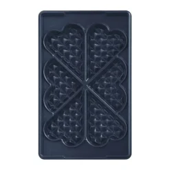 Snack Collection Plade - Hjerteformede vafler