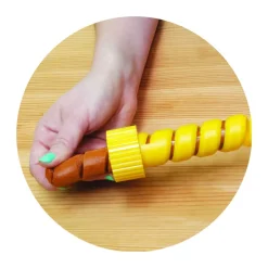 Spiralpølseskærer