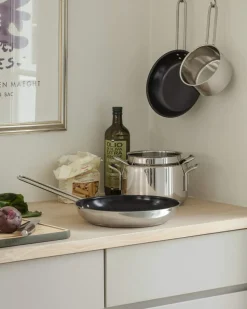 Stainless Steel Gryde- og pandesæt - 5 dele