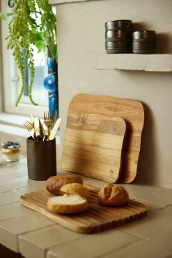 Teak Brødskærebræt