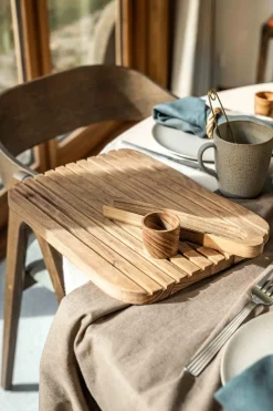 Teak Brødskærebræt