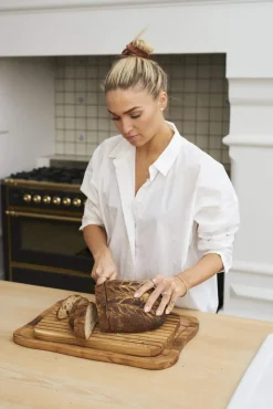 Teak Brødskærebræt