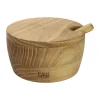Teak Saltkar m. Ske