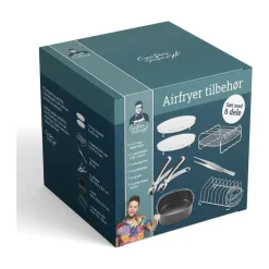 Tilbehørssæt til Airfryer - 6 dele