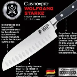 WOLFGANG STARKE™ Santokukniv